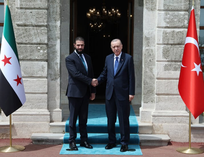 Ahmad al-Sharra, Recep Tayyip Erdogan
