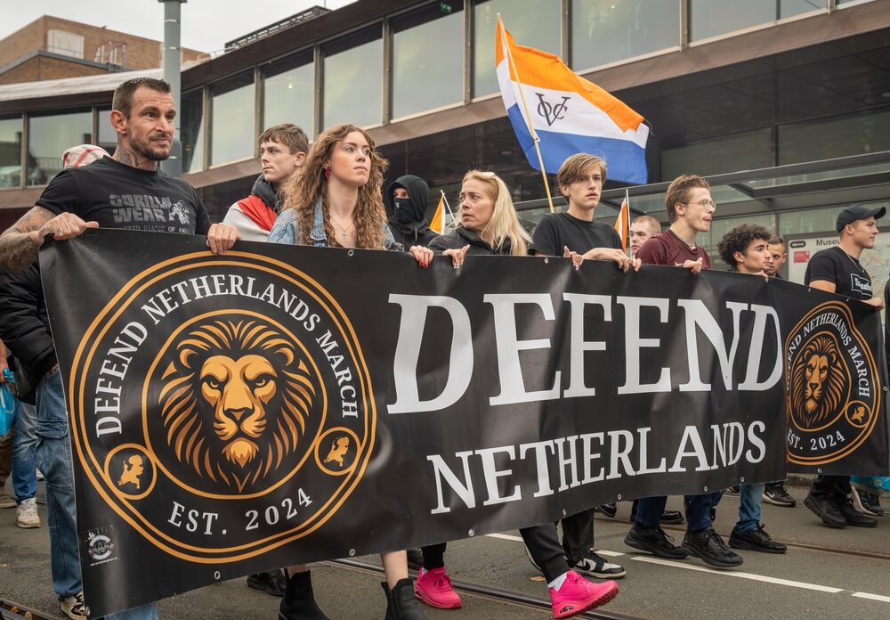 Anti Immigration Rally The Netherlands