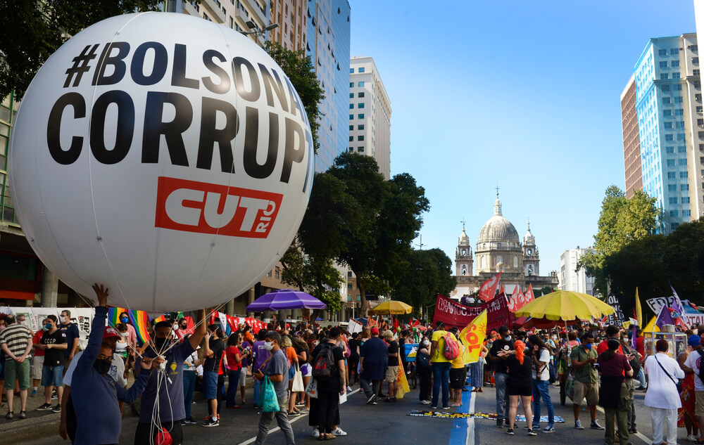 Anti-Bolsonaro Rally Rio