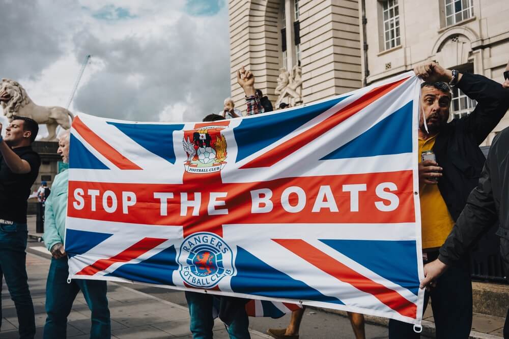 Anti-Immigrants Rally London