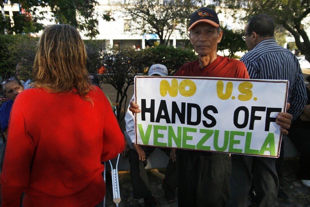 Anti-US Rally Venezuela