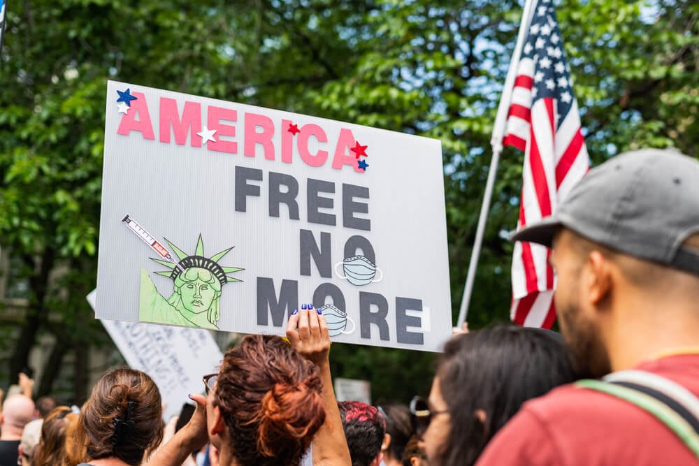 Anti-vaccination Rally New York