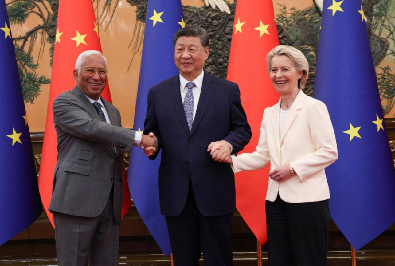 Antonio Costa, Xi Jinping, Ursula Von der Leyen