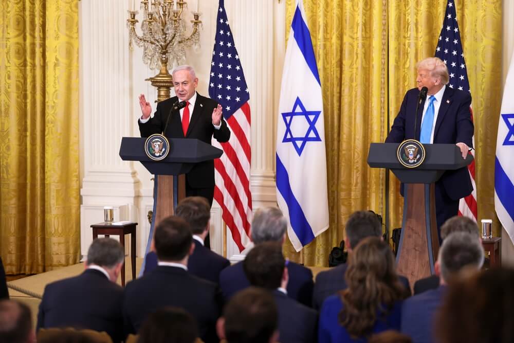 Benjamin Netanyahu, Donald Trump