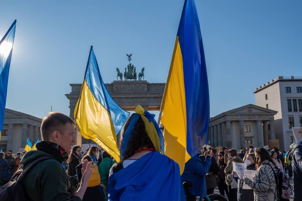 Berlin Ukraine Protest