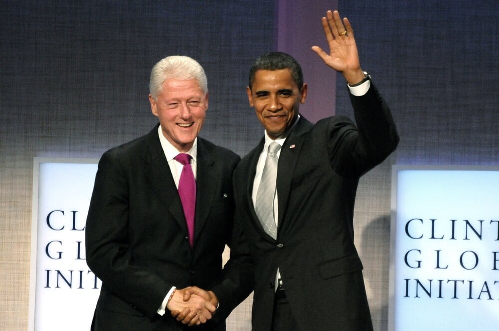 Bill Clinton, Barack Obama