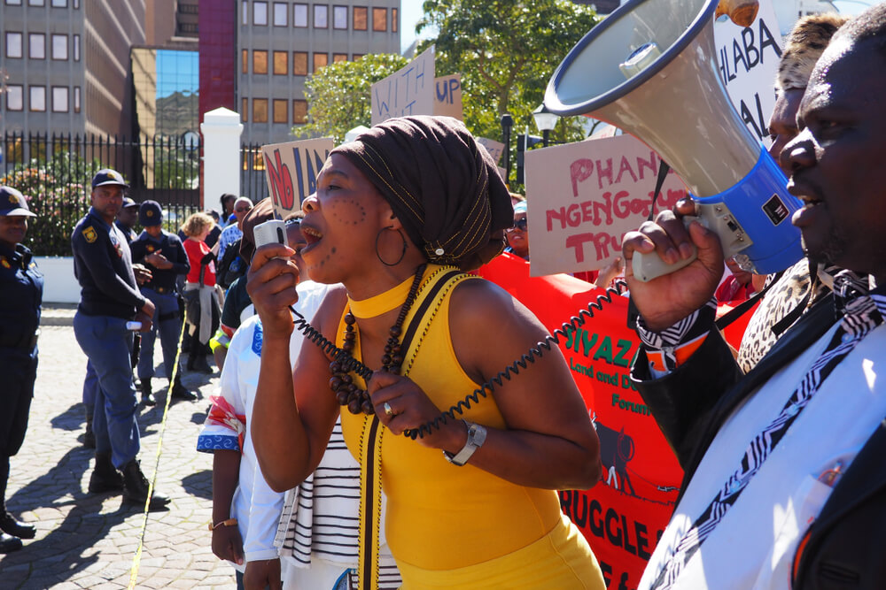 Cape Town protest