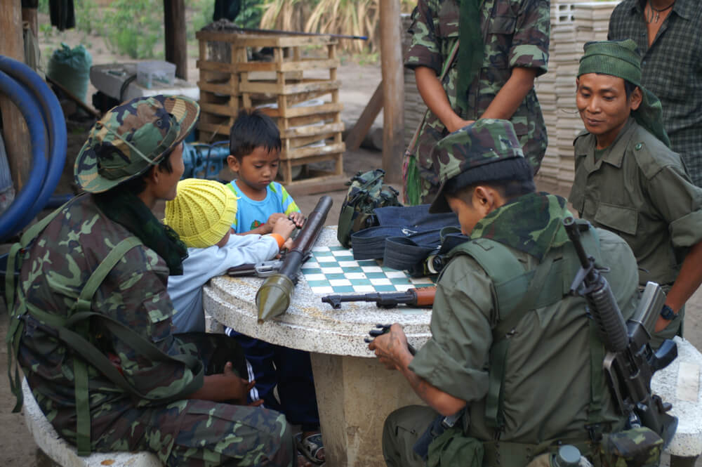 Children Soldiers Myanmar