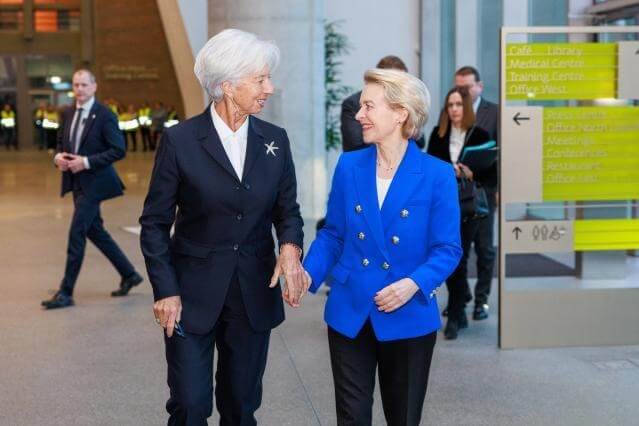Christine Lagarde, Ursula Von der Leyen
