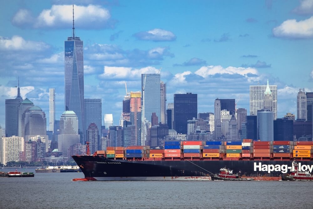 Container Ship New York