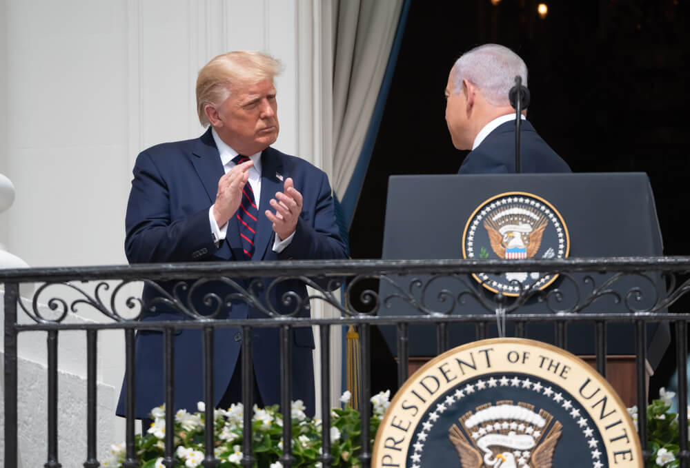 Donald Trump, Benjamin Netanyahu