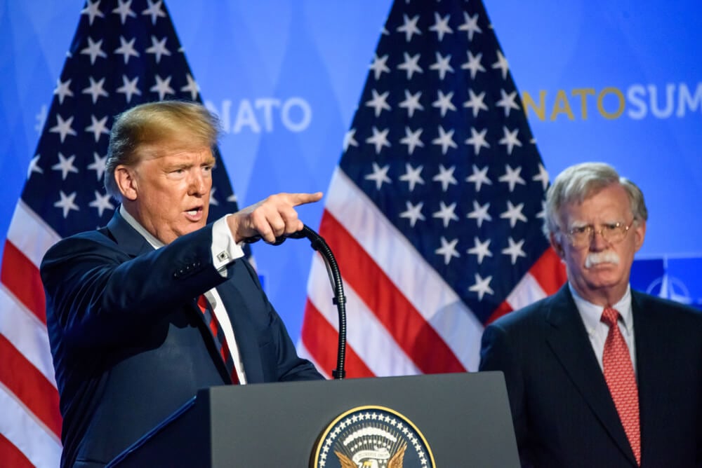 Donald Trump, John Bolton