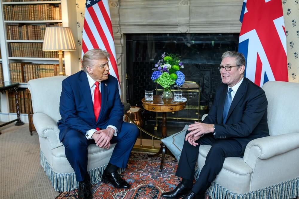 Donald Trump, Keir Starmer