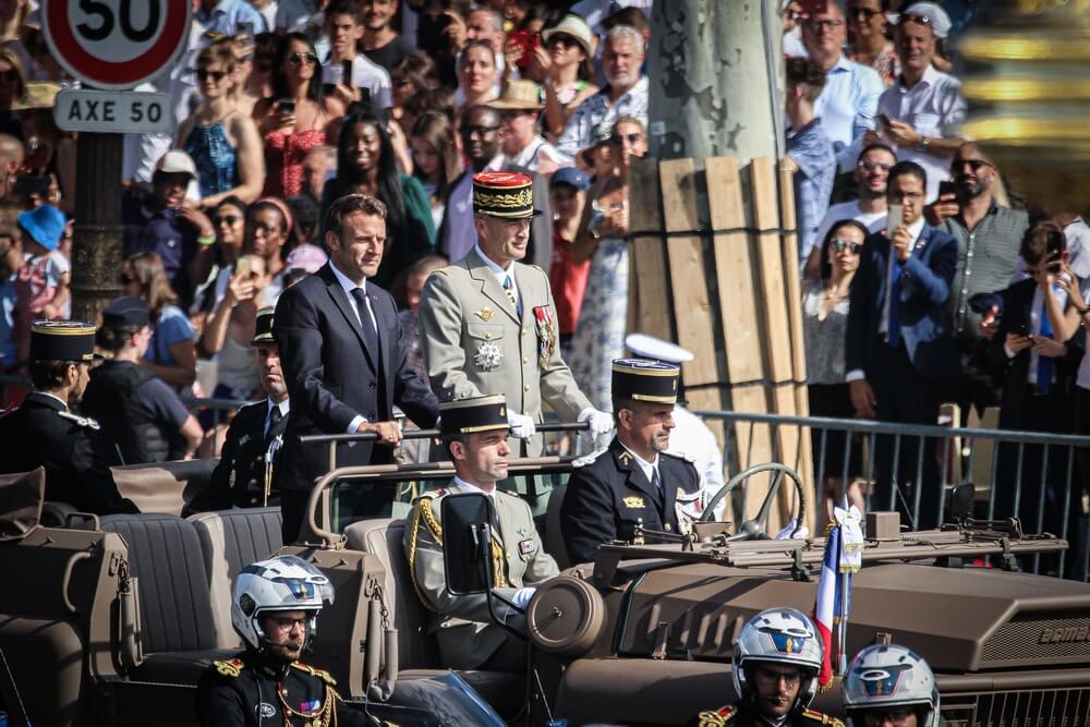 Emmanuel Macron Military Parade