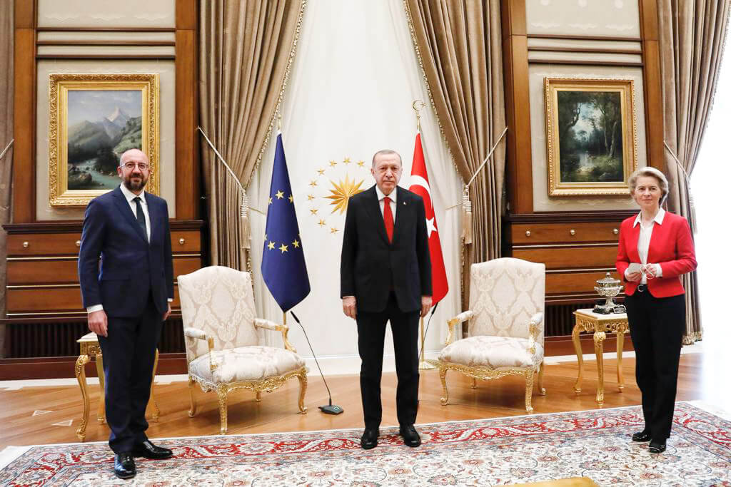Erdogan, Michel, Von der Leyen