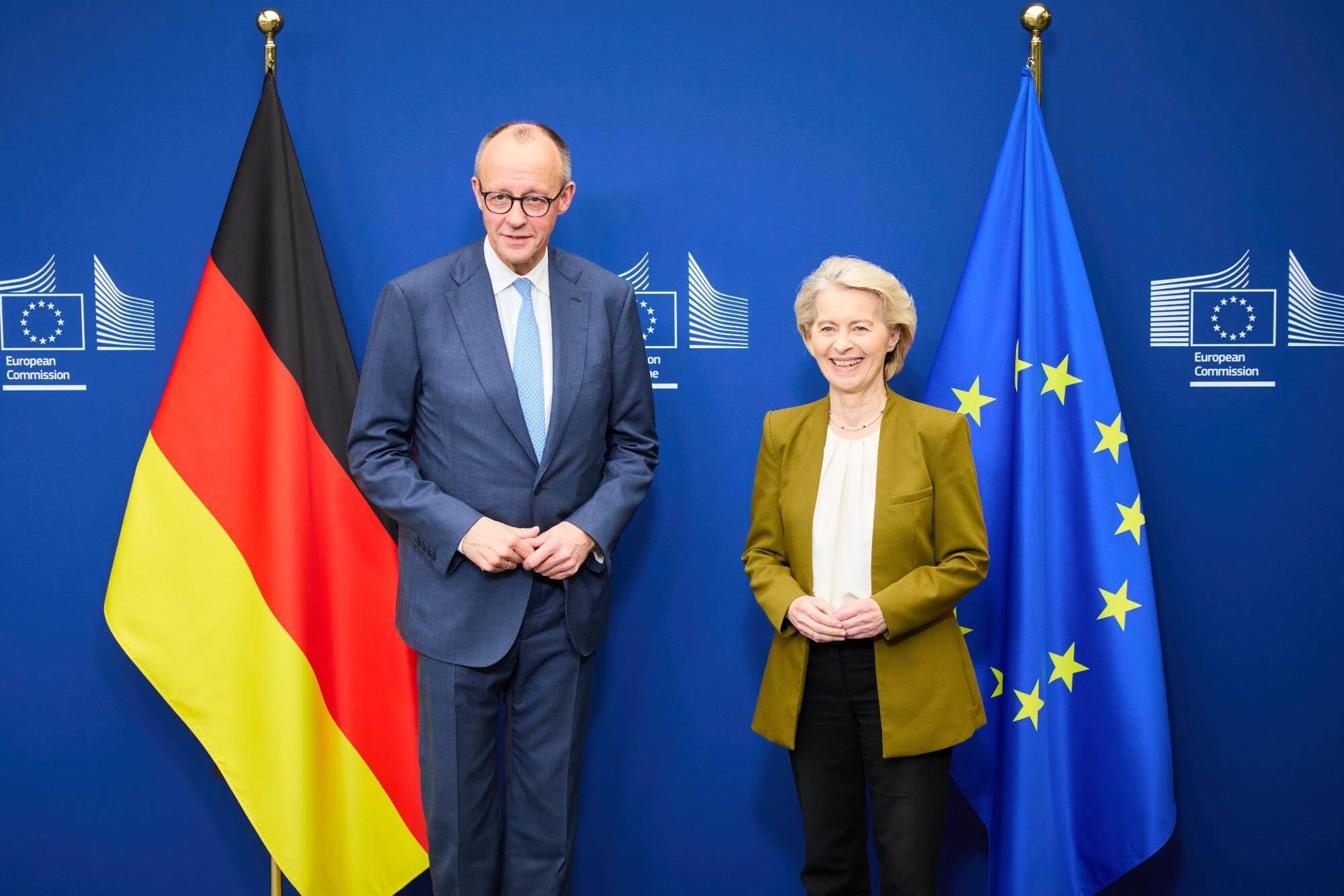 Friedrich Merz, Ursula Von der Leyen