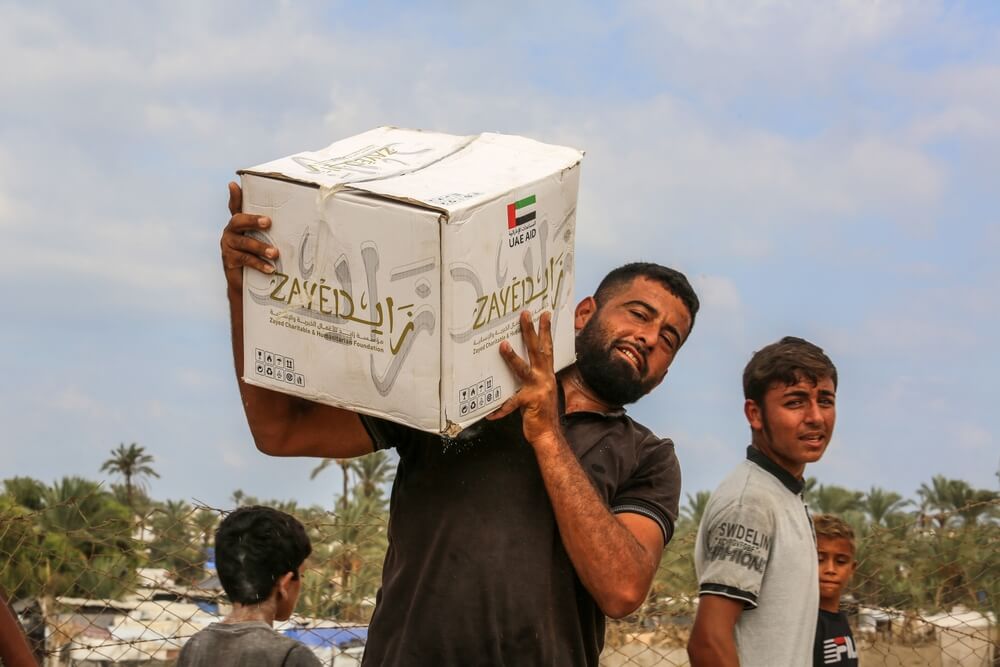 Gaza UAE Aid