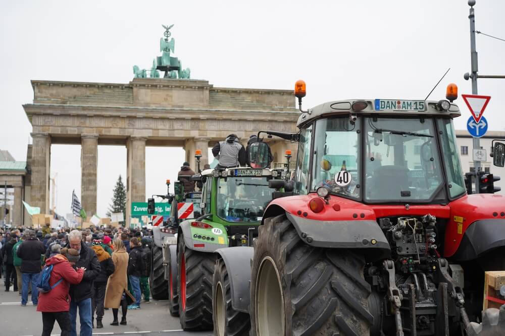 Germany farmers protest