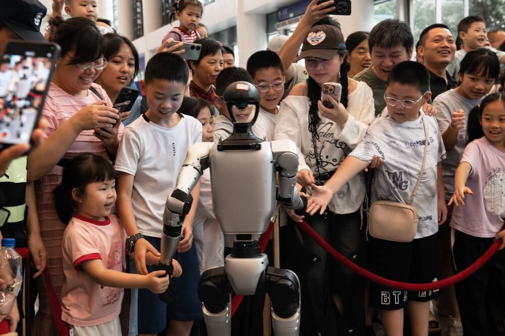 Humanoid Robot Children