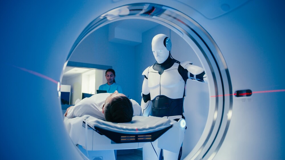 Humanoid Robot Hospital