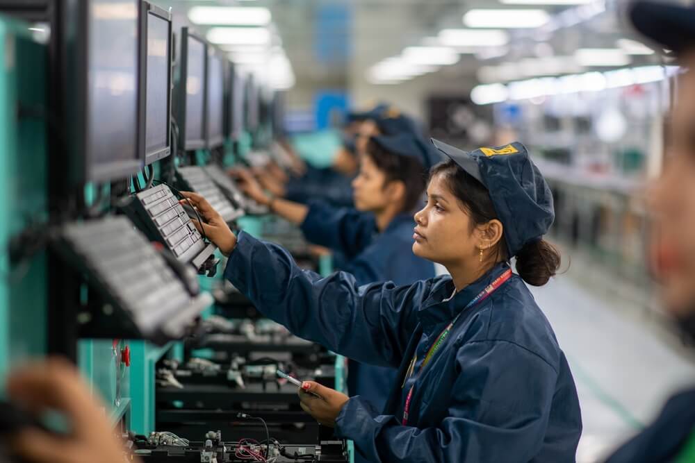 India Factory Workers