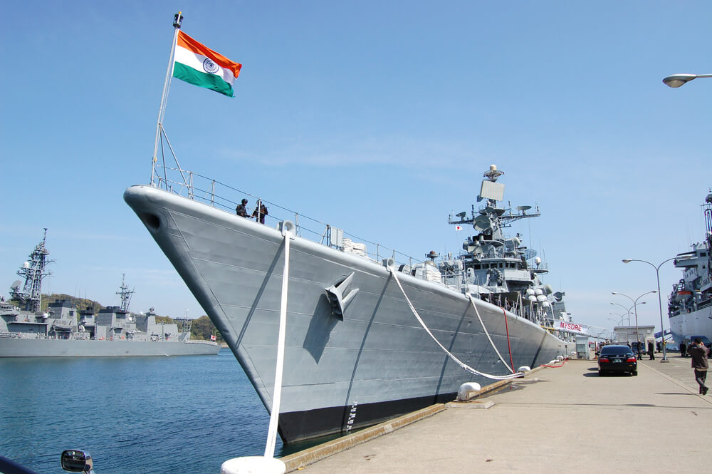Indian Navy destroyer
