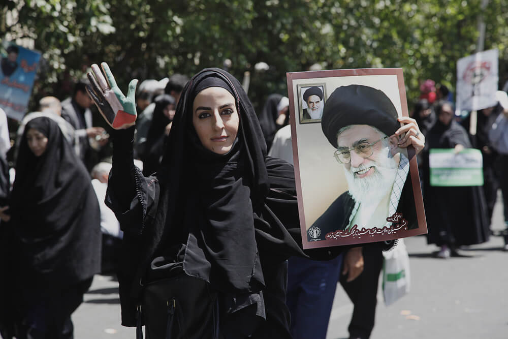 Iran Pro-Khamenei Rally
