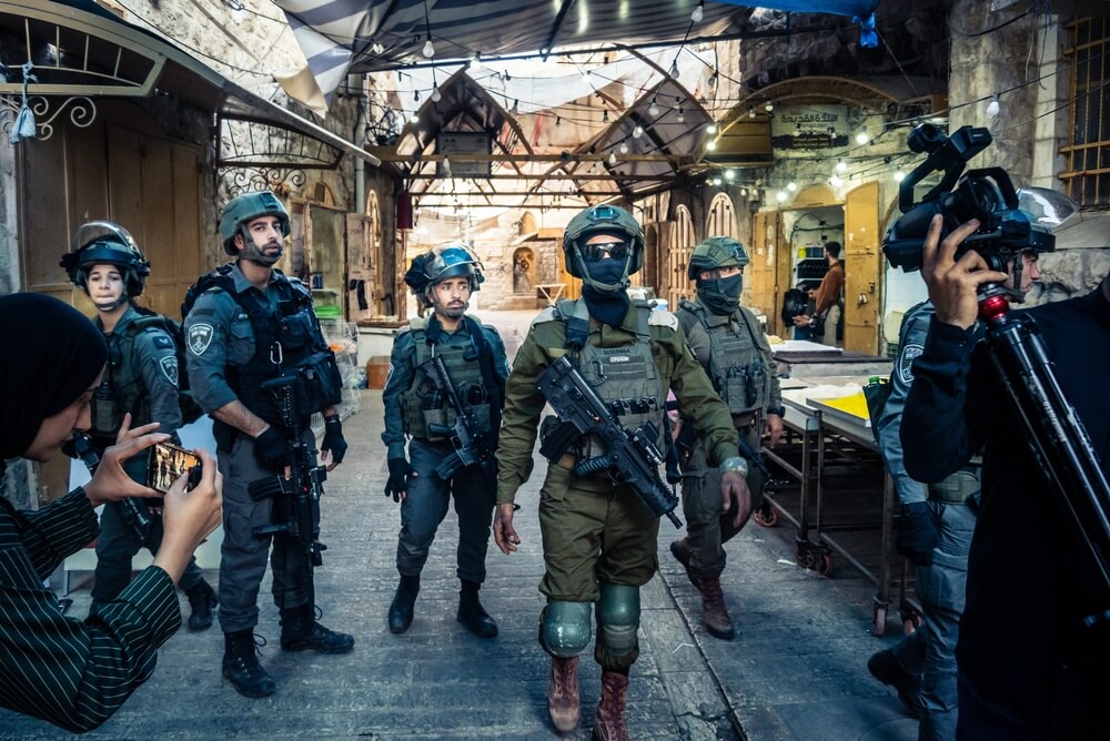 Israeli Soldiers West Bank