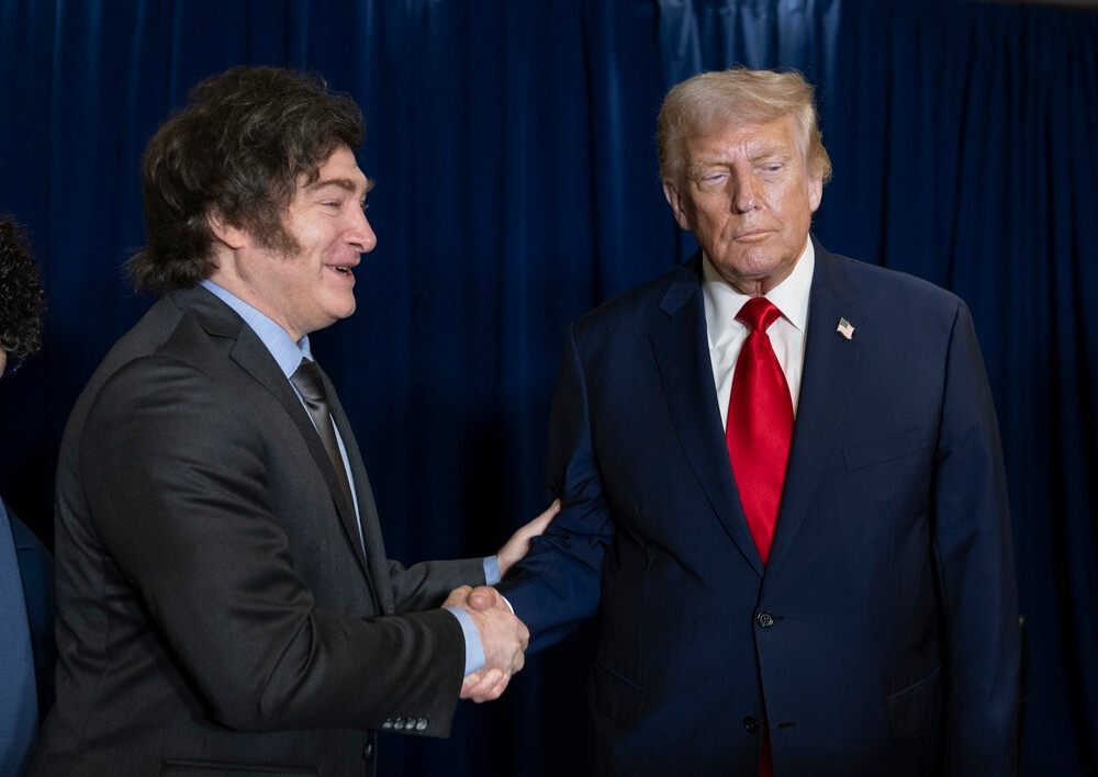 Javier Milei, Donald Trump