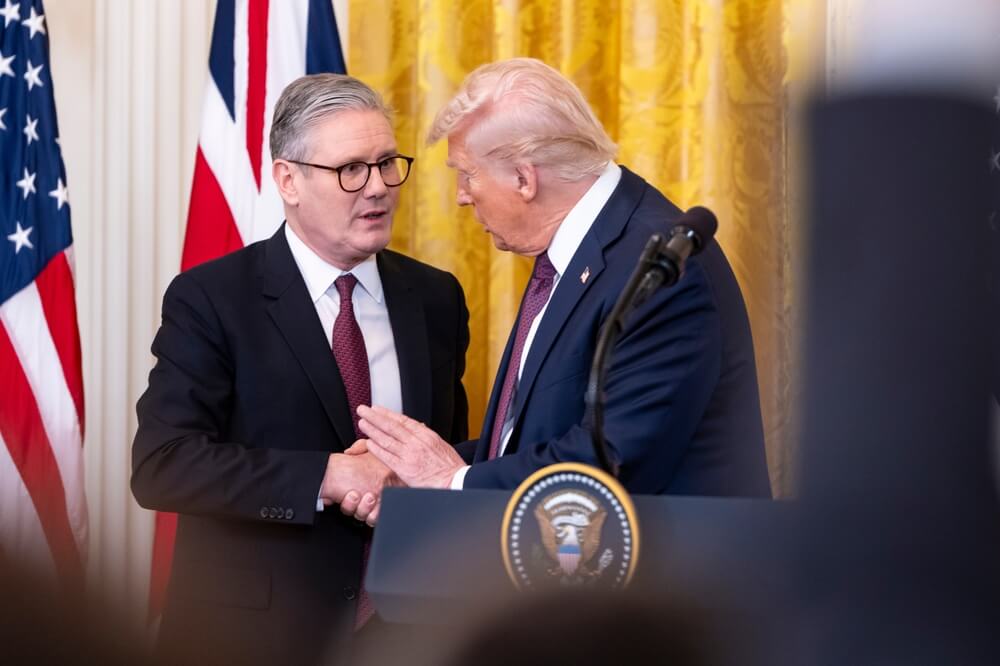 Keir Starmer, Donald Trump