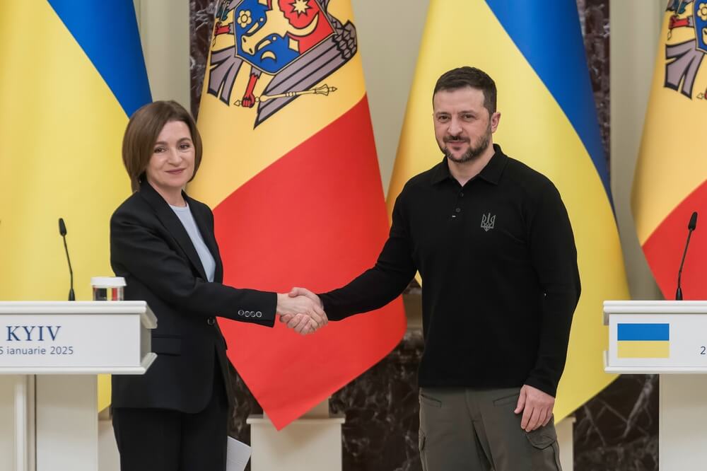 Maia Sandu, Volodymyr Zelenskyy