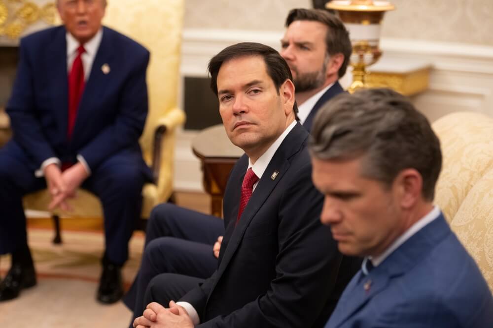 Marco Rubio, Pete Hegseth, JD Vance