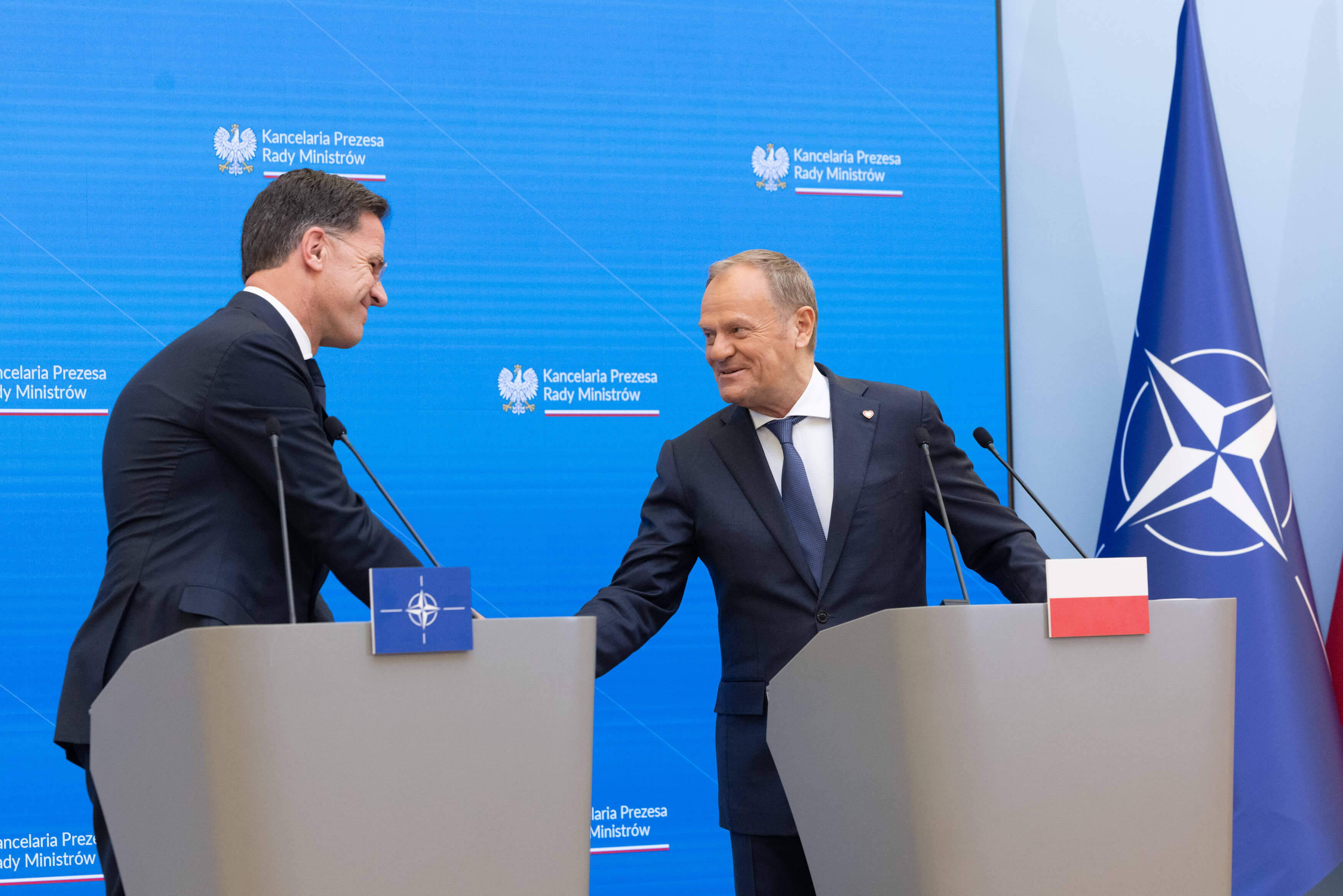 Mark Rutte, Donald Tusk