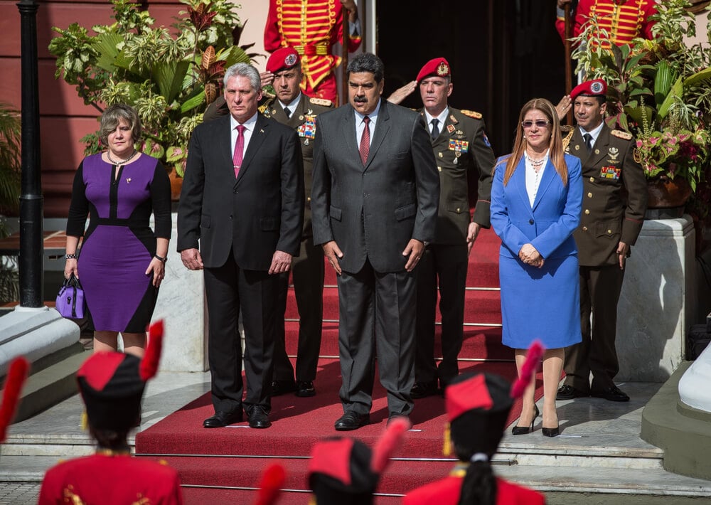 Miguel Diaz-Canel, Nicolas Maduro