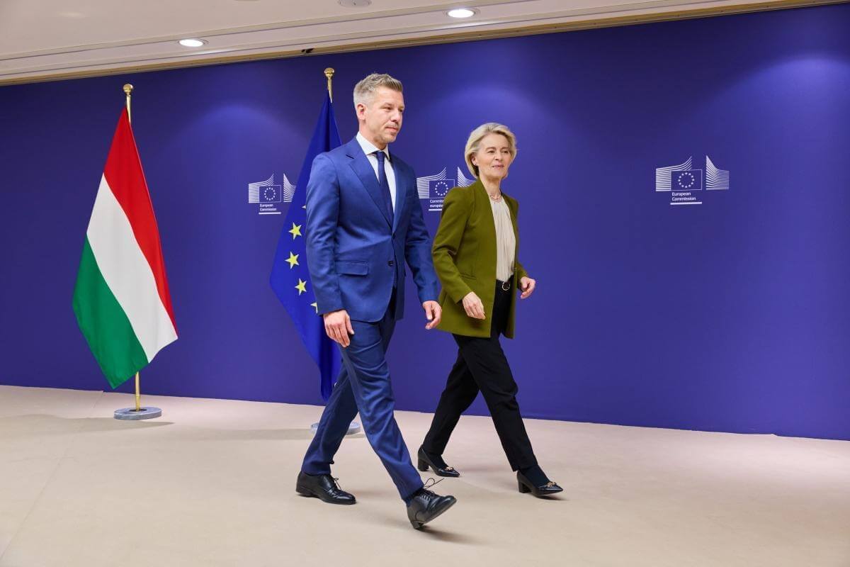 Peter Magyar, Ursula Von der Leyen