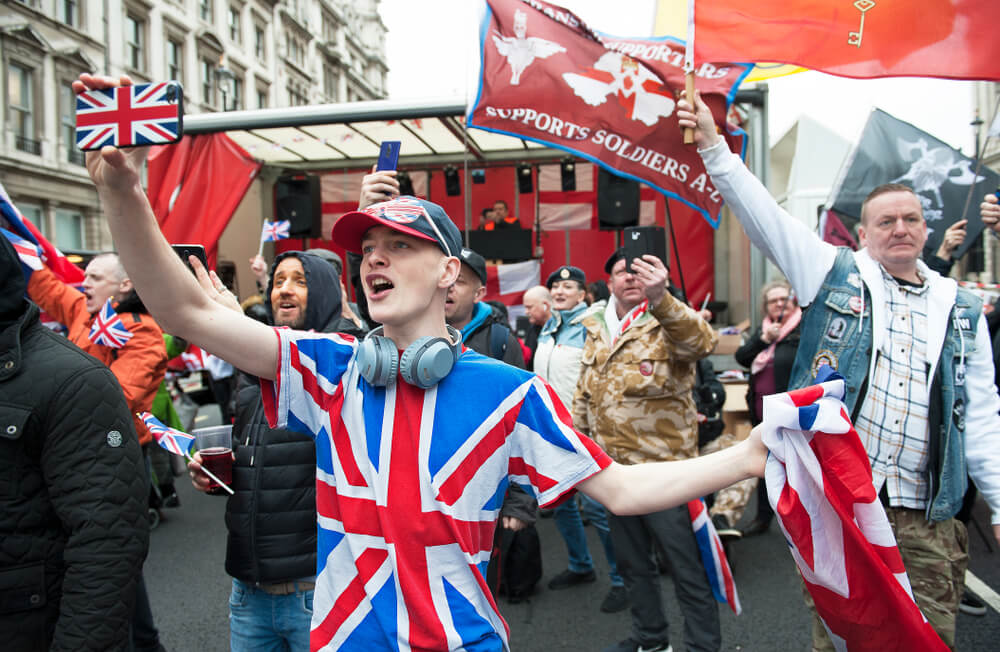 Pro-Brexit Rally London 2020