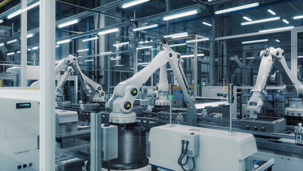 Robots Production Line
