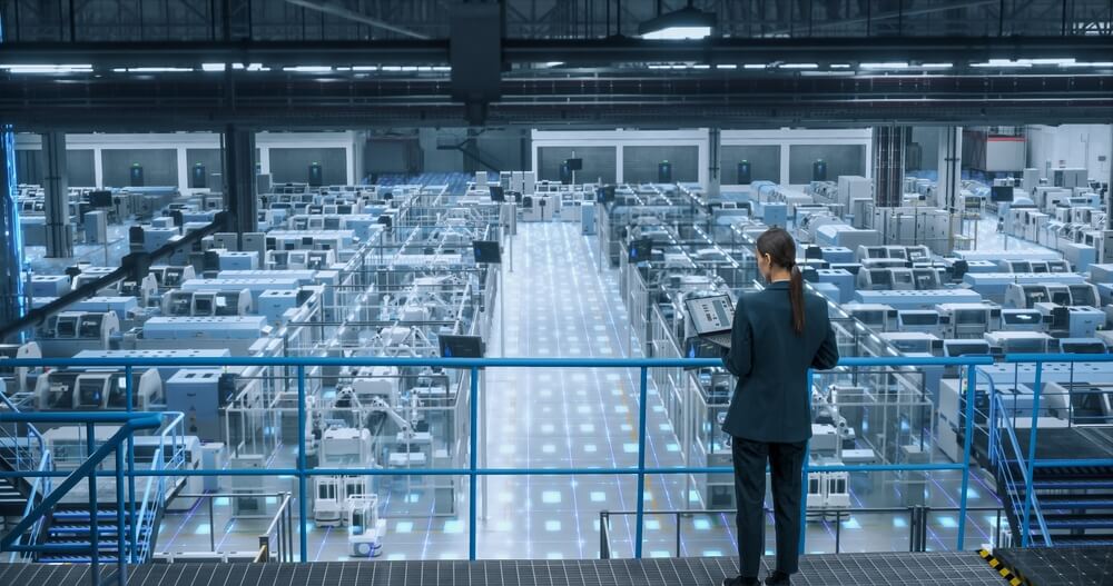 Robots Production Line