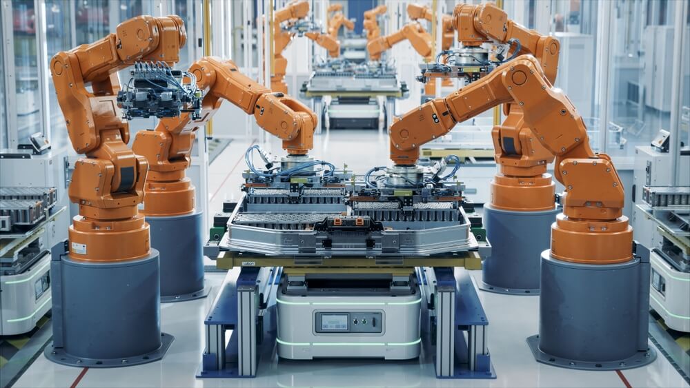 Robots Production Line