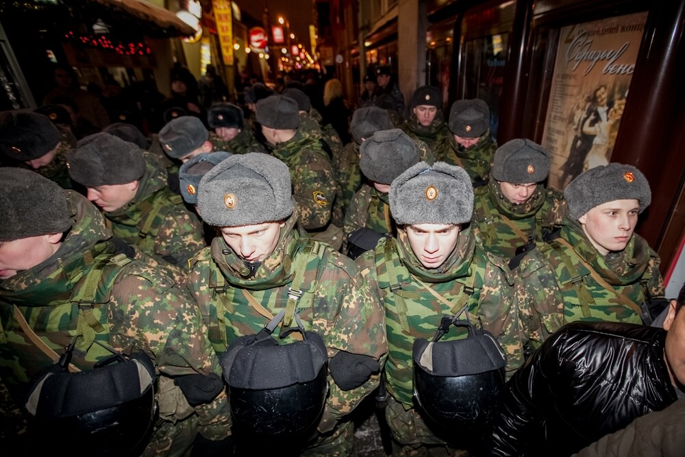 Russia security forces