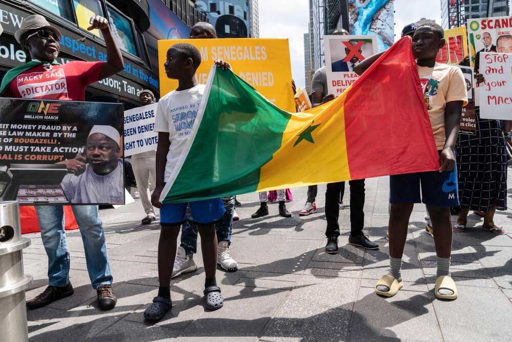 Senegal protest