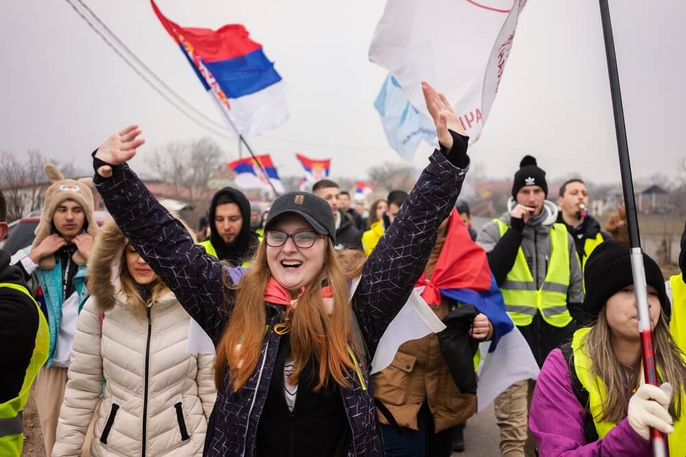 Serbia Protest