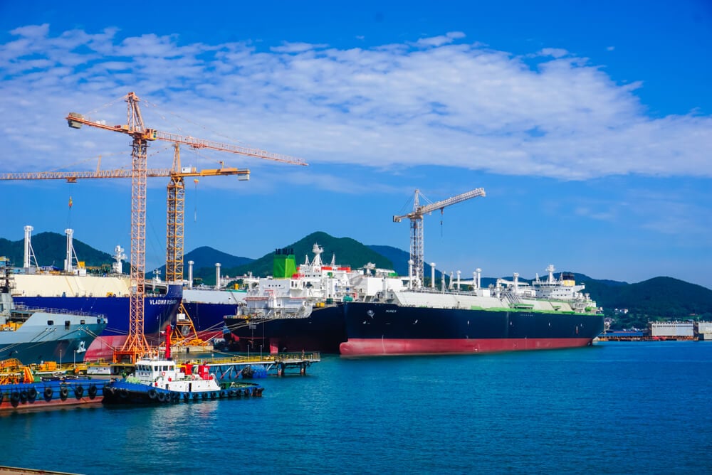 South Korea Shipyard