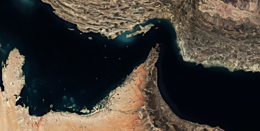 Strait of Hormuz Satellite