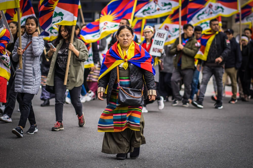 Tibet Protest New York