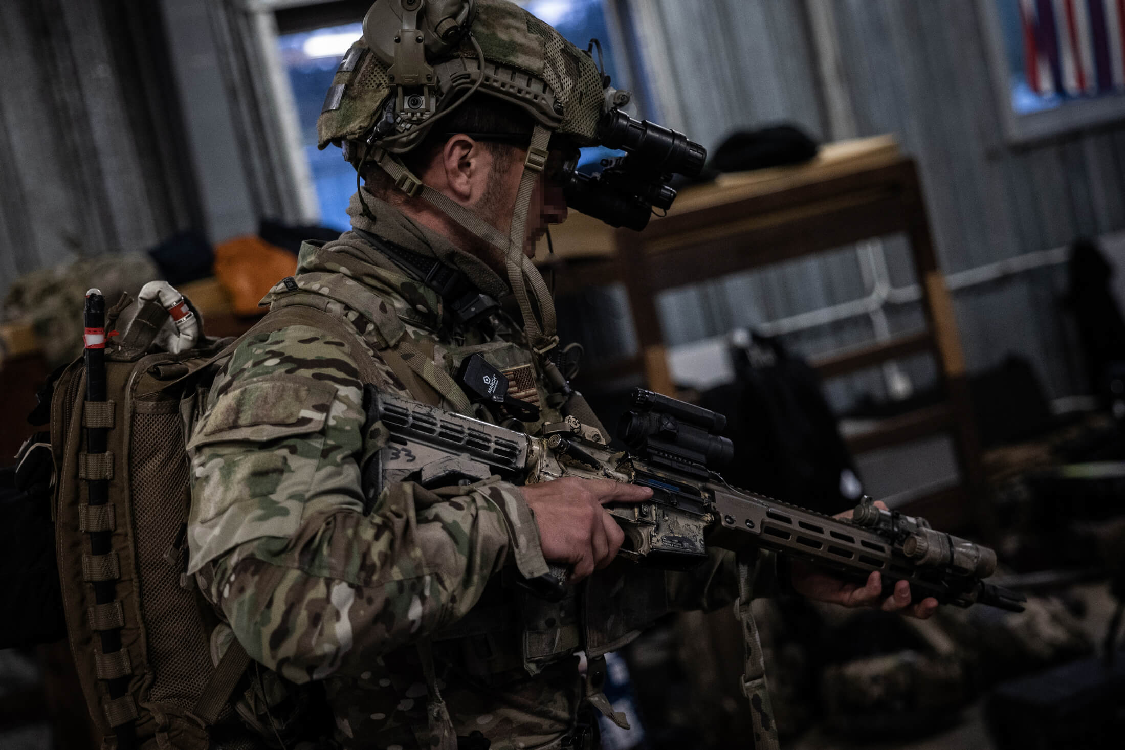 UK Marine Soldier