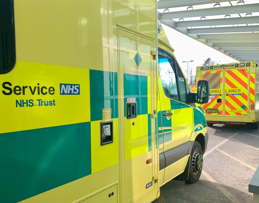 UK NHS Ambulance