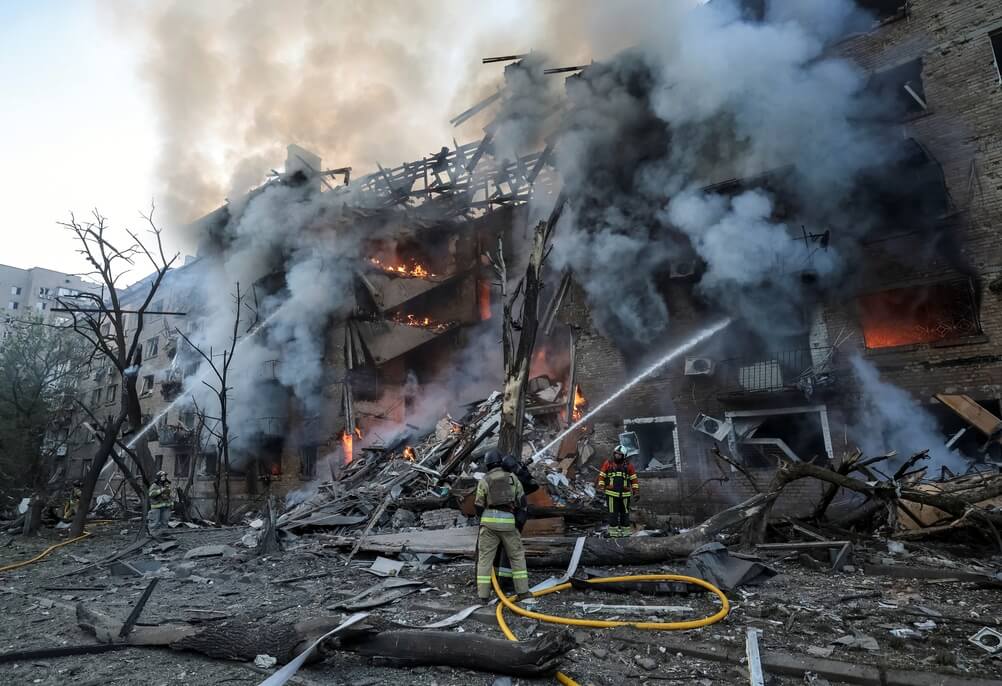Ukraine Firefighters