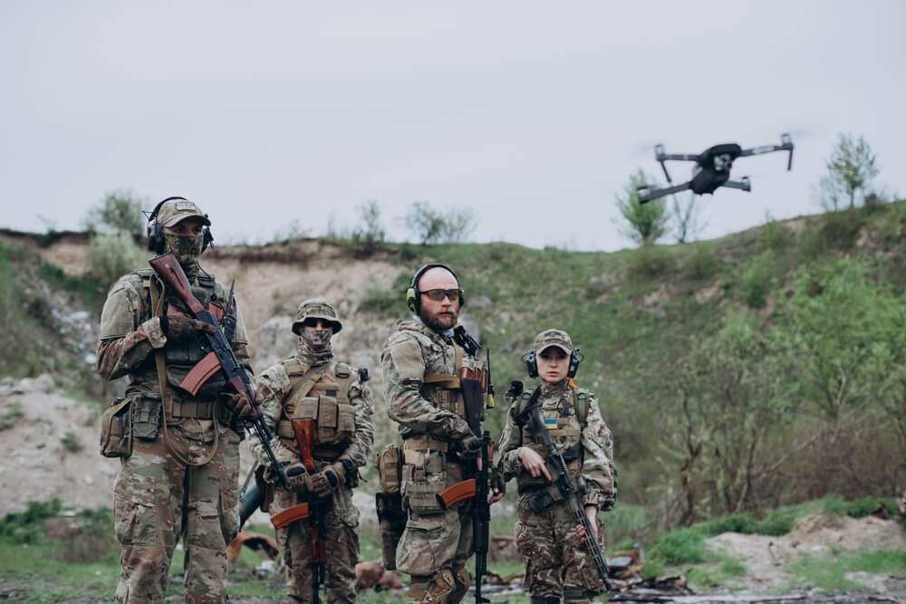 Ukraine Military Drone
