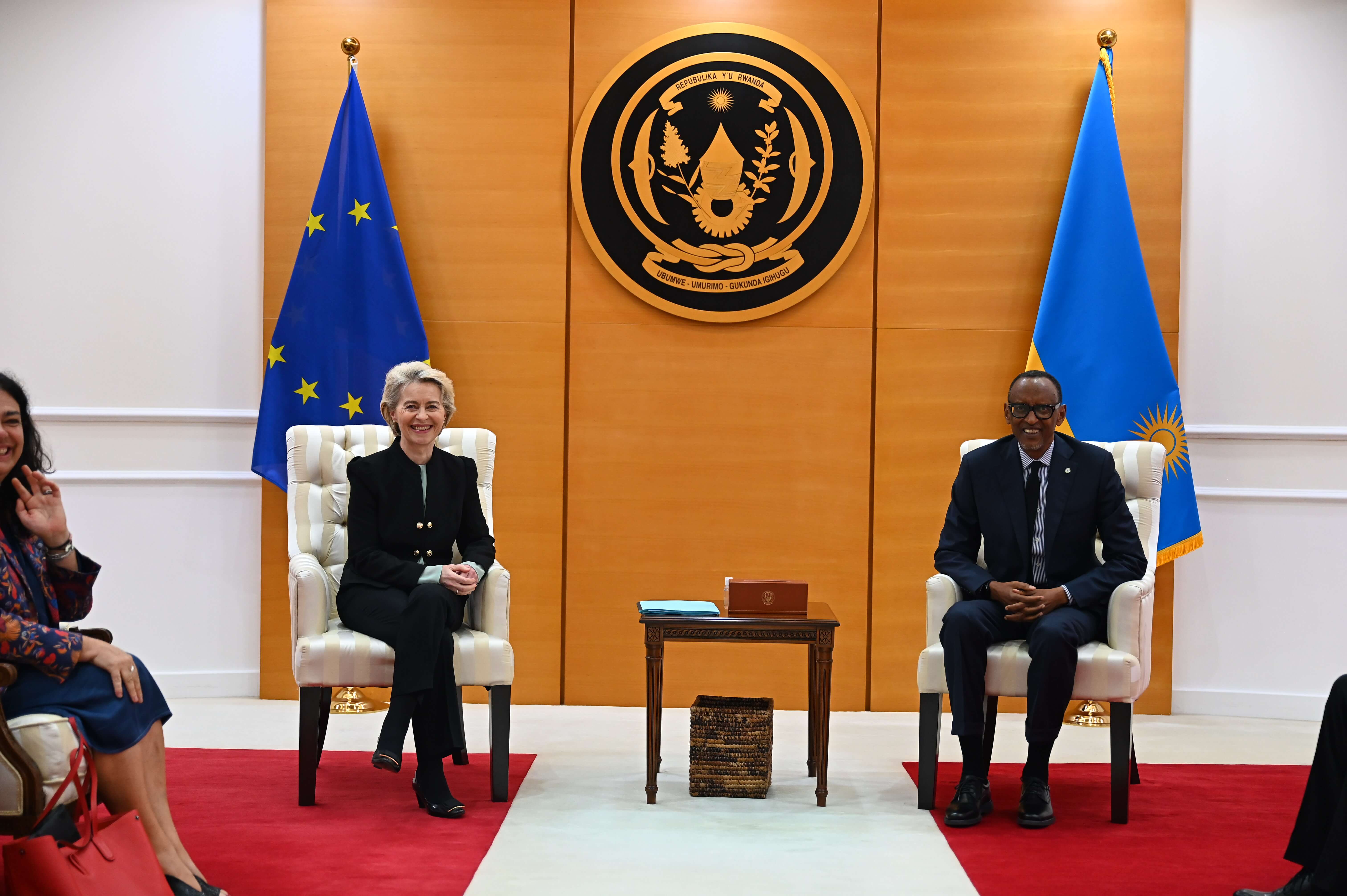 Ursula Von der Leyen, Paul Kagame